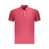 Napapijri Red Cotton Men Polo Shirt -   -  Napapijri.